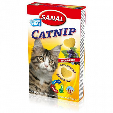 SANAL д/к 30гр Сatnip c котовником 40табл