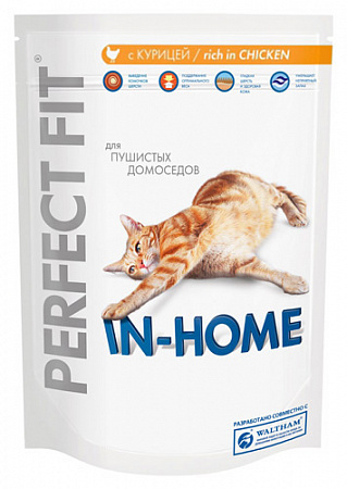 PERFECT FIT для домаш.кошек с курицей 650гр.*10