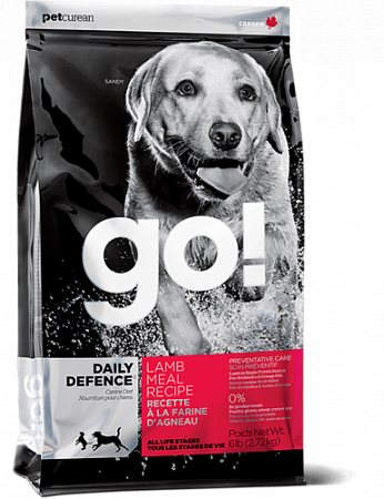 GO! Для Щенков и Собак со свежим Ягненком