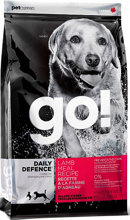 GO корм д/с и д/щ 11,35кг свежий ягненок