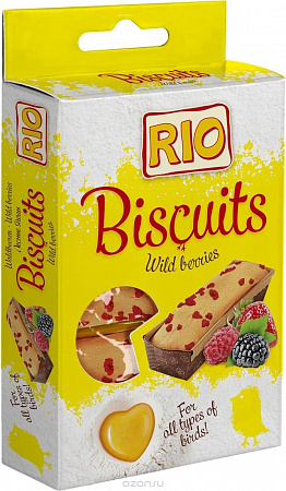 RIO Бисквиты для птиц с лесными ягодами 5х7г