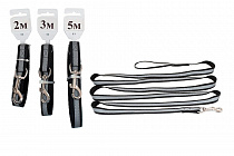 Поводок ЧИП капроновый 20мм*5м светоотражающий