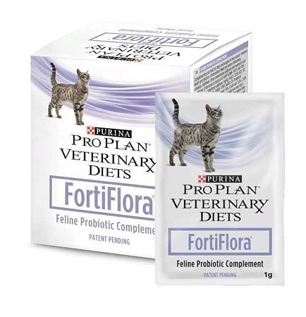 Пурина вет диета для кошек  FORTIFLORA Кормовая Добавка(30*1г)