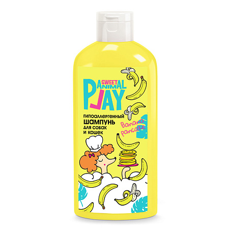 Animal Play Sweet Шампунь гипоаллергенный Банановый панкейк, 300мл