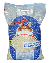 BraVa наполнитель для длинношерстных кошек 15л Минеральный
