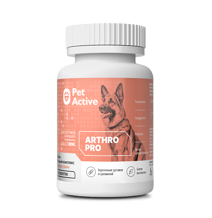ПетАктив для собак Укрепление суставов и хрящей 80г