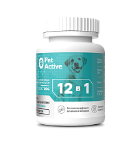 ПетАктив для собак всех пород 12в1 50г