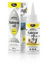 Лососевое масло для собак и кошек Vividus 95г
