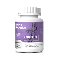 ПетАктив для кошек и собак Синбиотик для улучшения пищеварен 50г