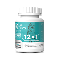 ПетАктив для кошек 12в1 50г