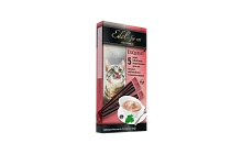 Эдель для кошек Крем-суп Ягненок/клюква 75г