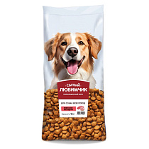 Сытый любимчик дсухой корм для собак Мясное ассорти 12кг