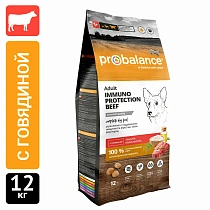 ПроБаланс 12кг Иммуно Эдалт для собак говядина