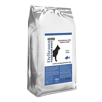 Деликана для собак 15кг крупной породы Лосось/рис