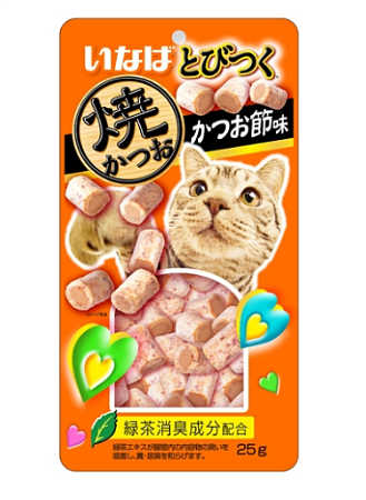 Инаба для кошек Снеки со вскусом кацуобуси 25г