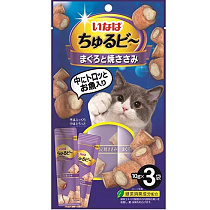 Инаба для кошек Запеченные трубочки Тунец Магуро и Кура