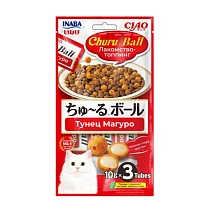 Инаба для кошек Ball Лакомство-топпинг Тунец Магуро 30г