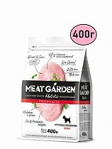 Мит Гарден для собак 400г мелкие породы Индейка/гречка