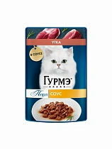 Гурмэ Перл консерва для кошек 75г утка соус